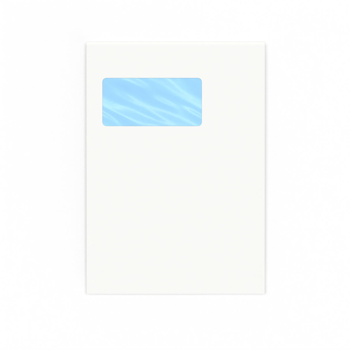 Fehér boríték függőleges ablakkal 229x162 mm (C5)