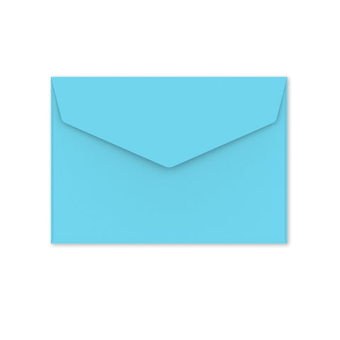 V-Flap Peel and Seal Envelopes Blue 114 x 162 mm (C6)