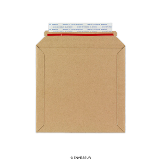 Könyvpostázó Boríték F-Hullámkartonból 180x180 mm