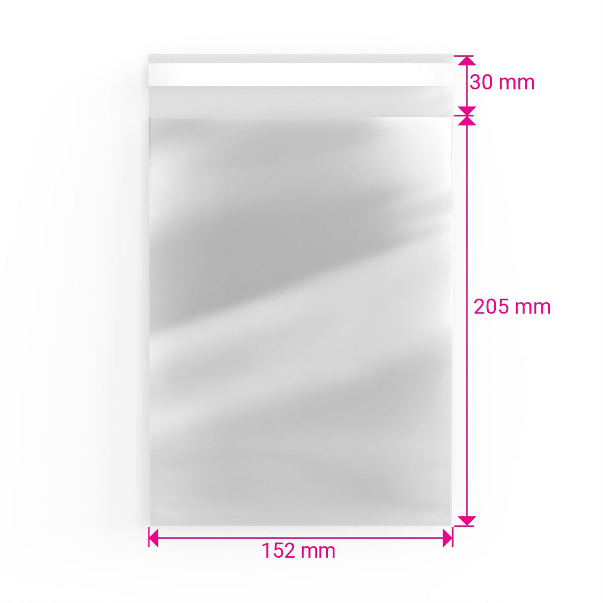 Celofán tasakok (fül nélkül) (OPP)