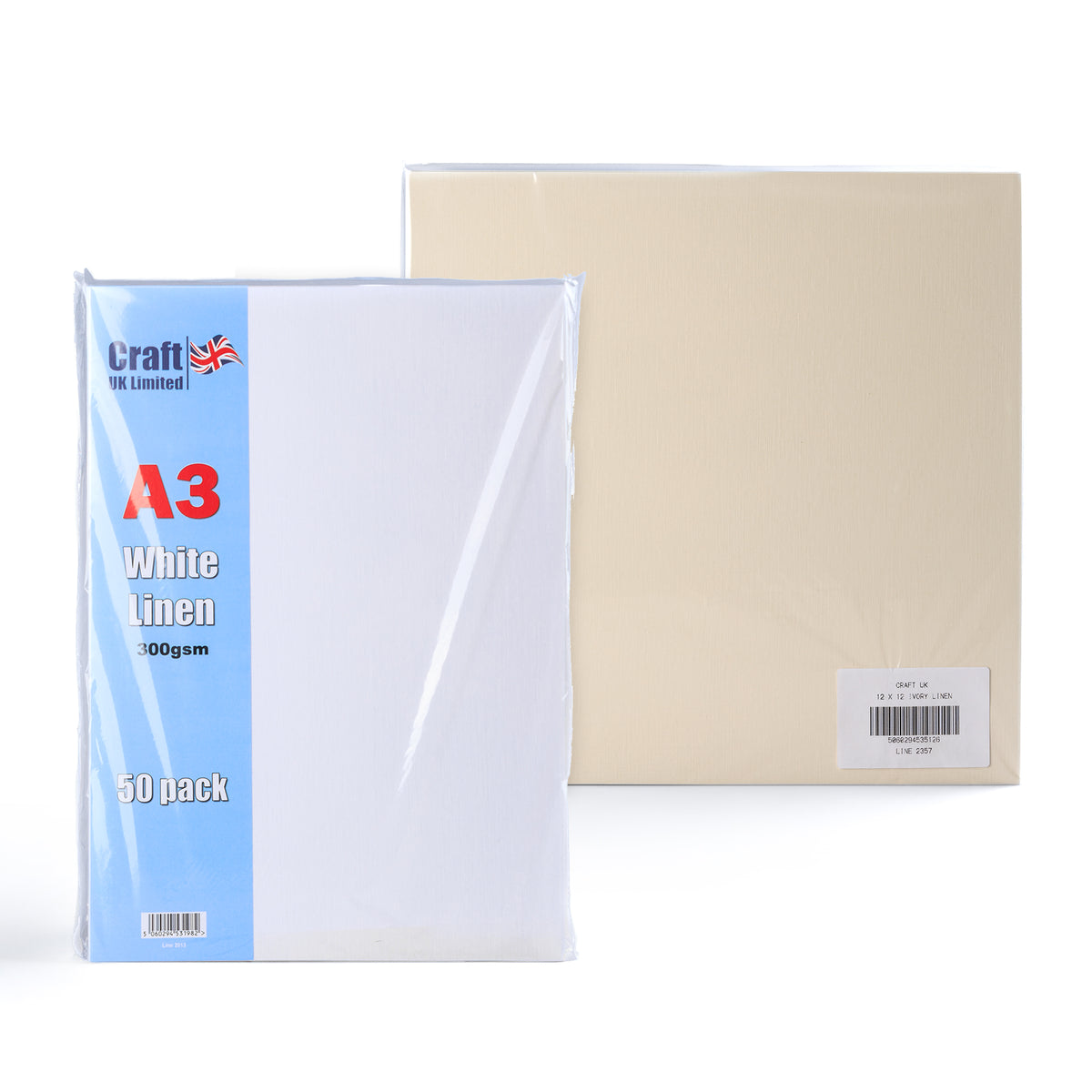 Lenvászon Kártya 300 g/m² csomag