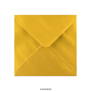 Arany metálfényű boríték 130x130 mm