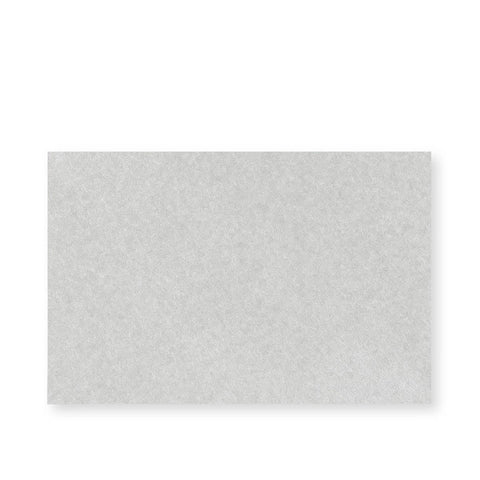 Metallic Silver Gummed V-Flap Greeting Card Envelope (62 x 94mm)