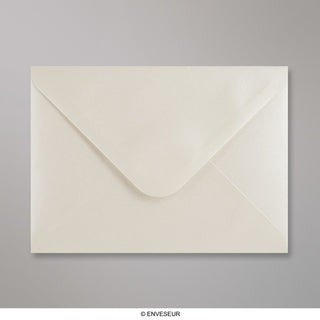Oyster Gummed V-Flap Greeting Card Envelope (133 x 184mm)