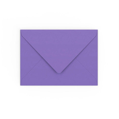 Purple Gummed V-Flap Envelope (133 x 184mm)