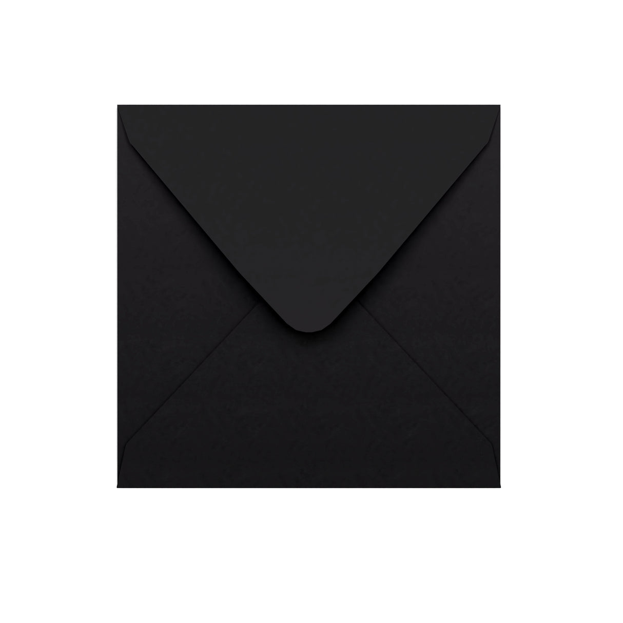 Fekete boríték V-alakú 155×155 mm