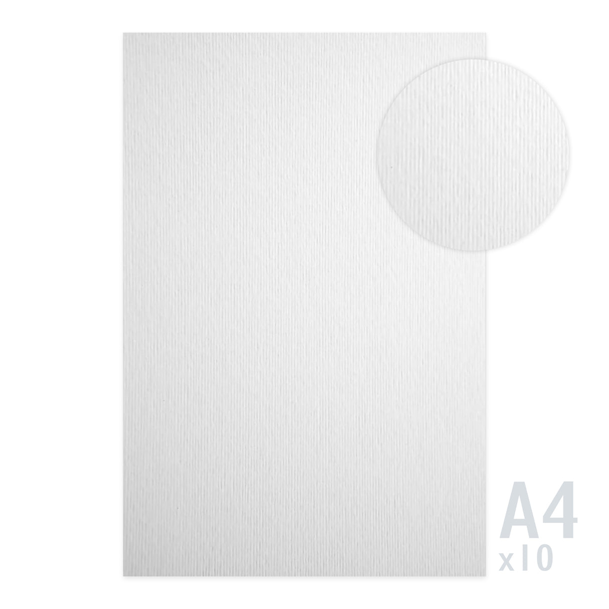 Vászonmintás papír 215g/m² - 10 A4 lap