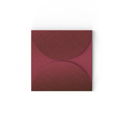 Pouchette Envelopes Claret 145 x 145 mm