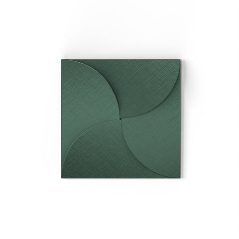 Pouchette Envelopes Forest Green 145 x 145 mm