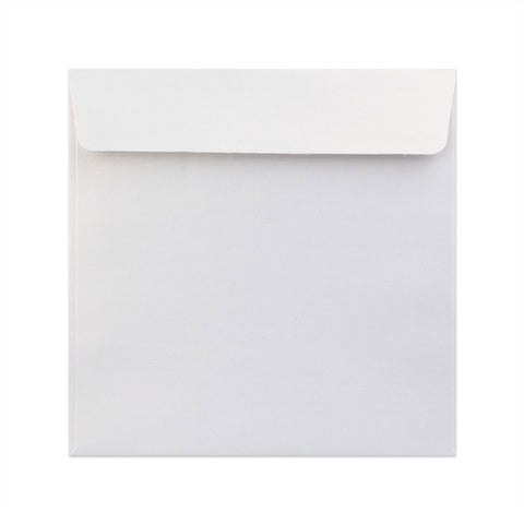 Pearlescent Envelopes White 155 x 155 mm Peel and Seal