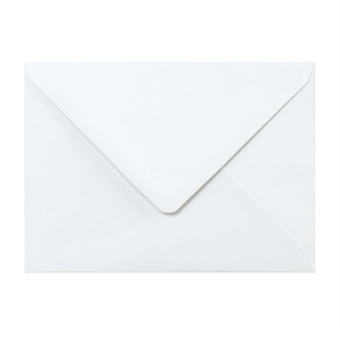V-Flap Recycled Envelopes White 133 x 184 mm