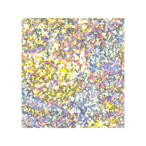 Holographic Finish Foil Bags Silver Holographic 165 x 165 mm