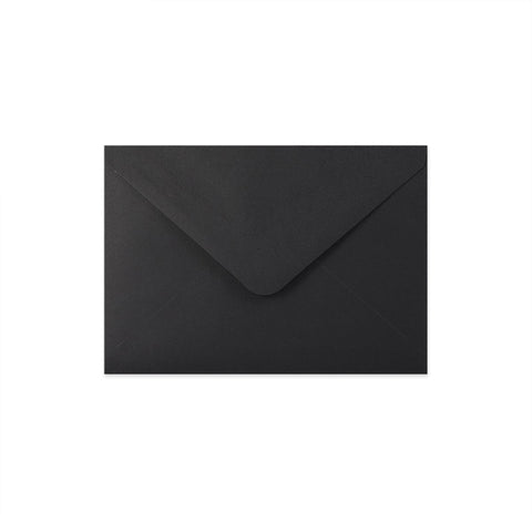 Paper Lined Envelopes Black + Gold Foil 162 x 229 mm (C5)