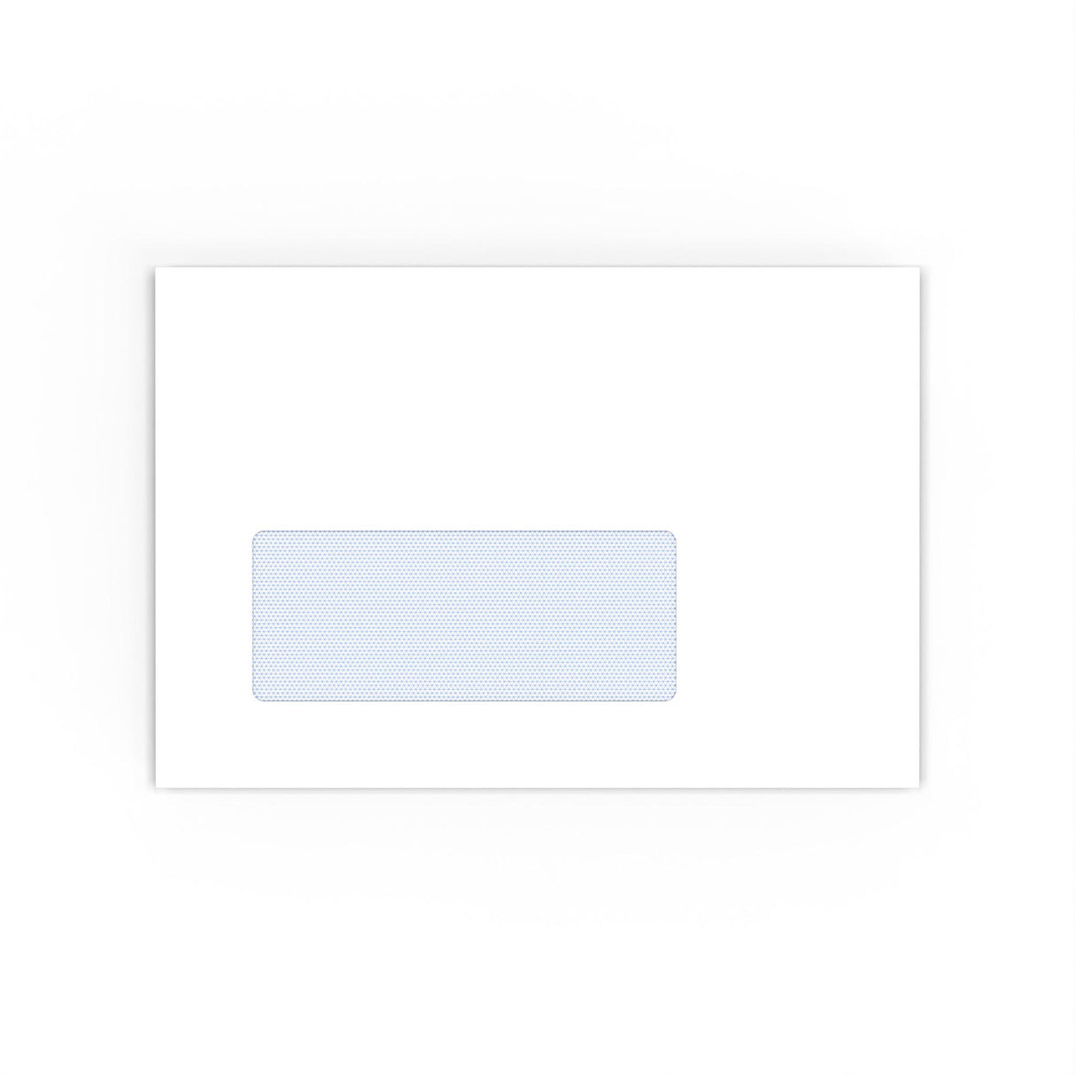 Fehér boríték belső nyomattal – ablakos 114x162 mm (C6)