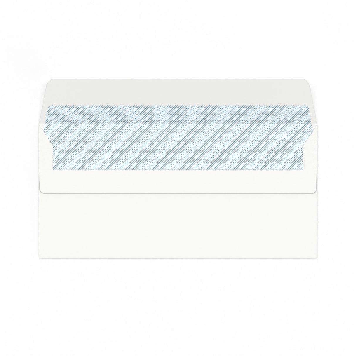 DL Fehér boríték belső nyomattal 100GSM (110 x 220mm)