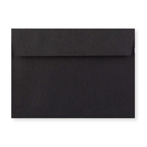 C6 Black Peel & Seal Coloured Envelope (114 x 162mm)