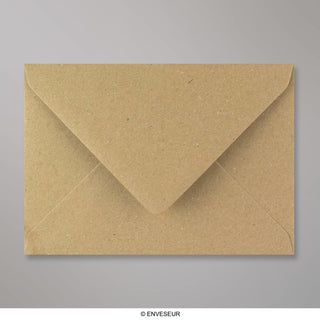 Újrahasznosított barna kraft boríték 114x162 mm (C6)