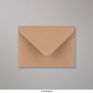 Újrahasznosított barna boríték 82x113 mm (C7)