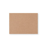 Újrahasznosított barna boríték 82x113 mm (C7)