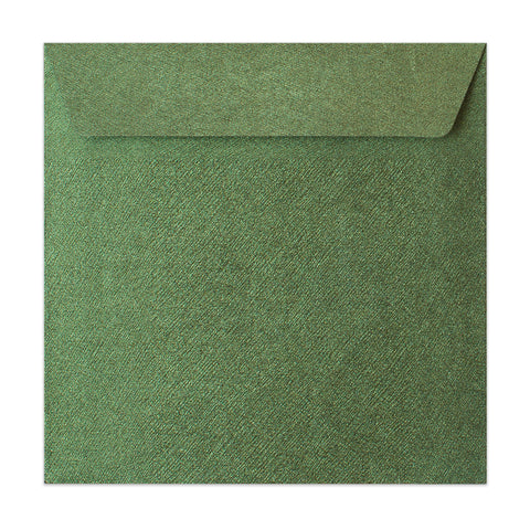 Textured Envelopes Forest Green 155 x 155 mm