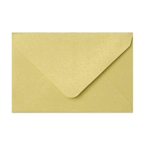 Textured Envelopes Bean Green 62 x 94 mm