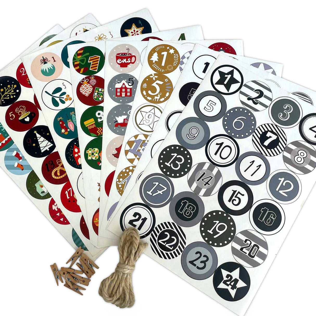 Adventi naptár készlet