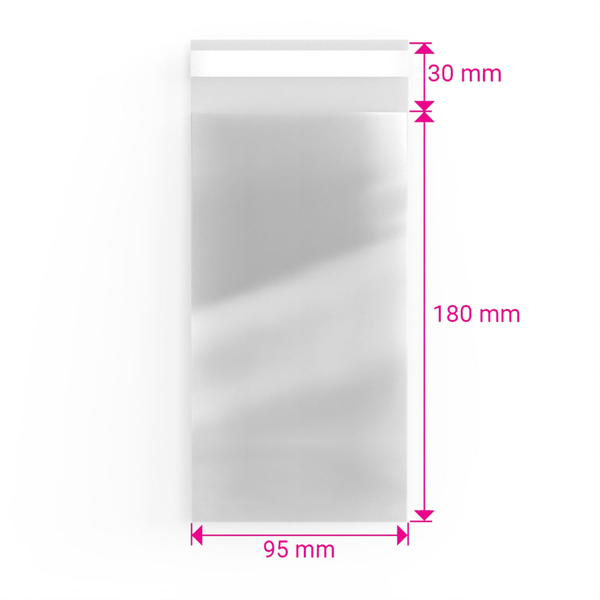 Celofán tasakok (fül nélkül) (OPP)