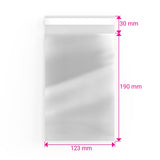 Celofán tasakok (fül nélkül) (OPP)