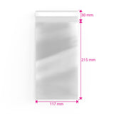 Celofán tasakok (fül nélkül) (OPP)