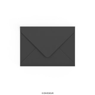 Fekete boríték 133x184 mm