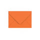 Flame Orange British Made Gummed V-Flap Envelope (133 x 184mm)