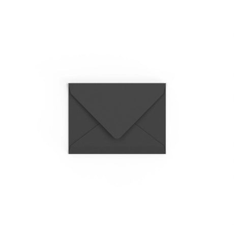 Fekete boríték 82x113 mm (C7)