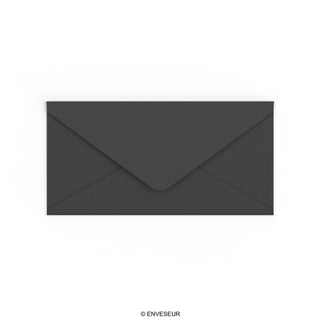 Fekete boríték 110x220 mm (DL)