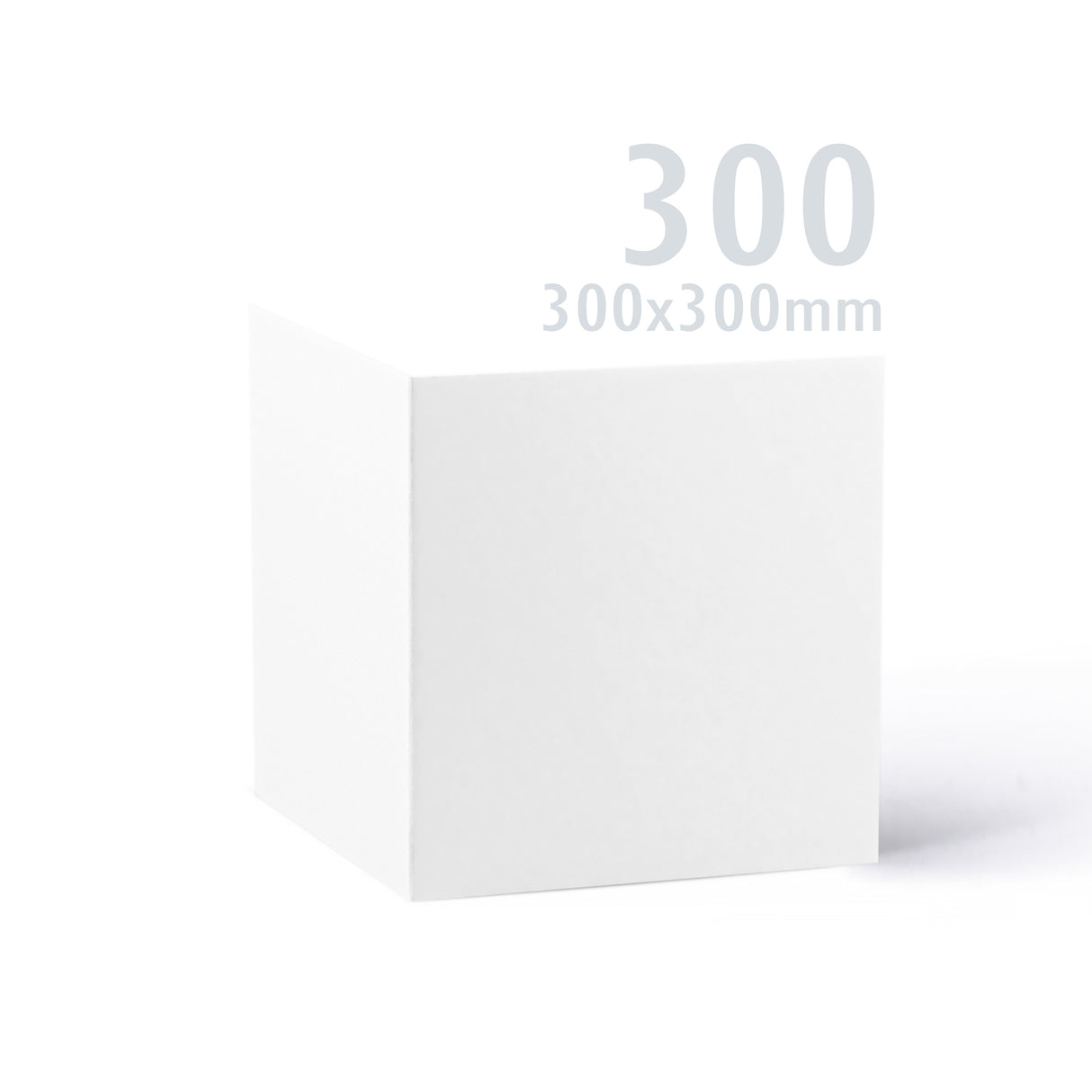 300x300 Fehér Premier kártya 250 g/m² csomag