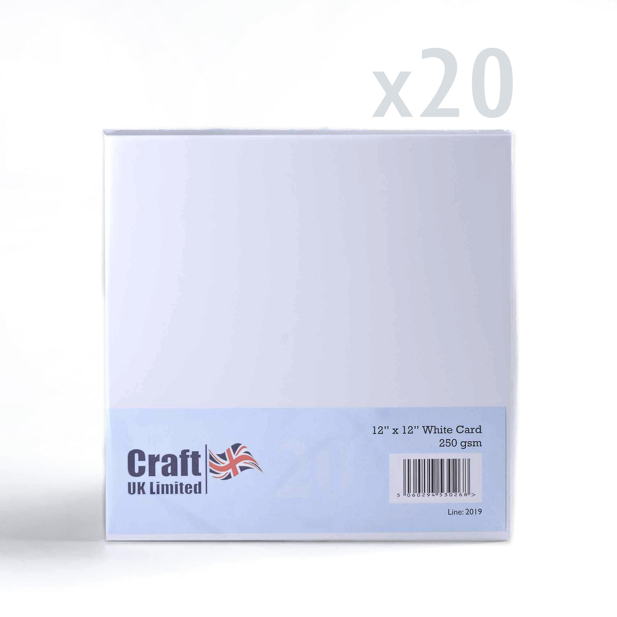 300x300 Fehér Premier kártya 250 g/m² csomag