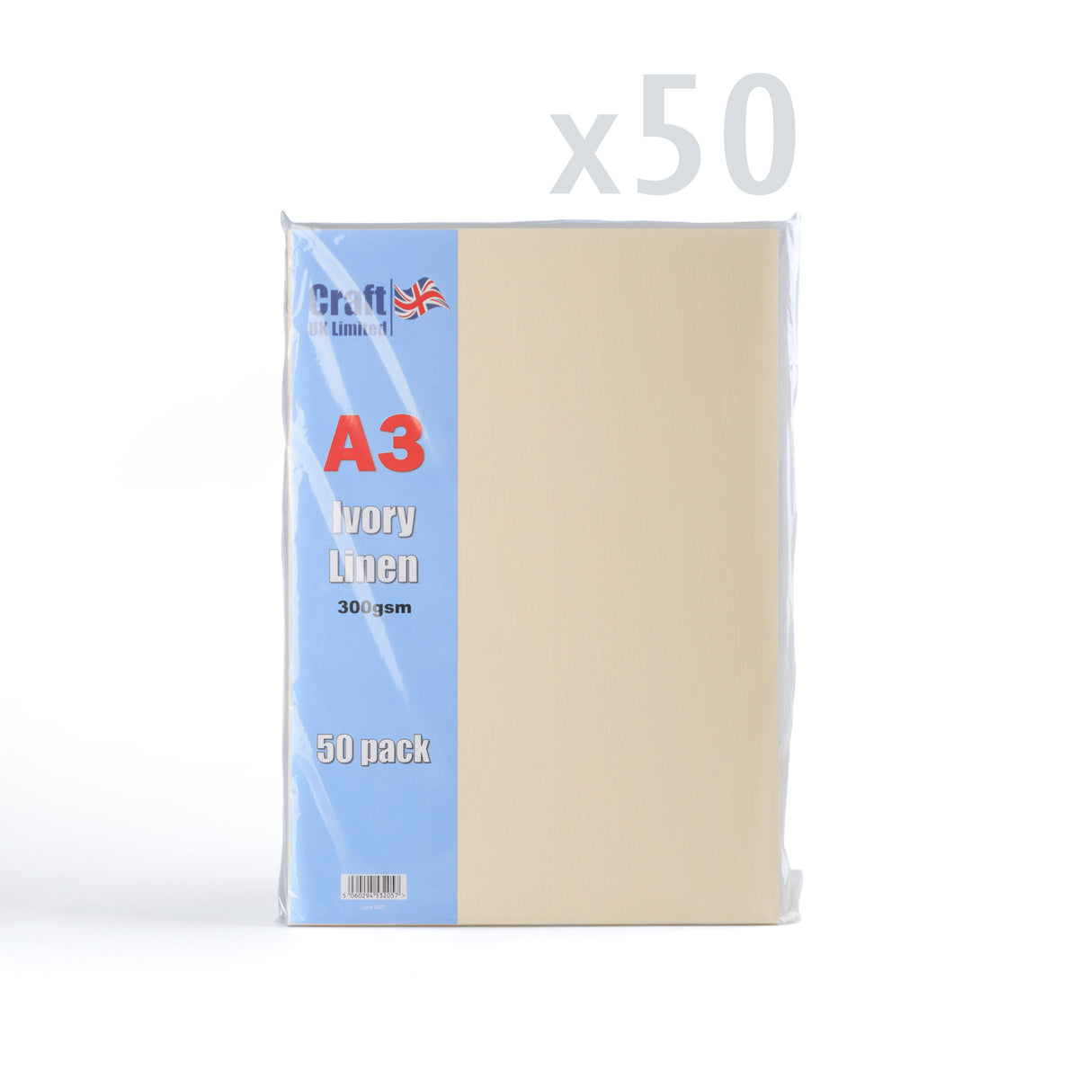 Lenvászon Kártya 300 g/m² csomag