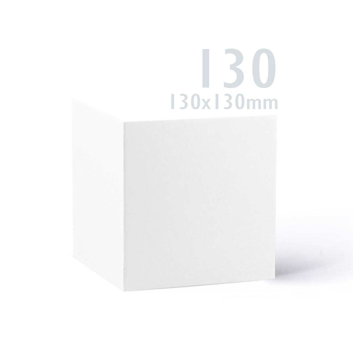 Sima fehér kártyák 250 g/m² és borítékok 100 g/m² – csomag