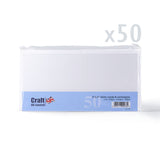 Sima fehér kártyák 250 g/m² és borítékok 100 g/m² – csomag