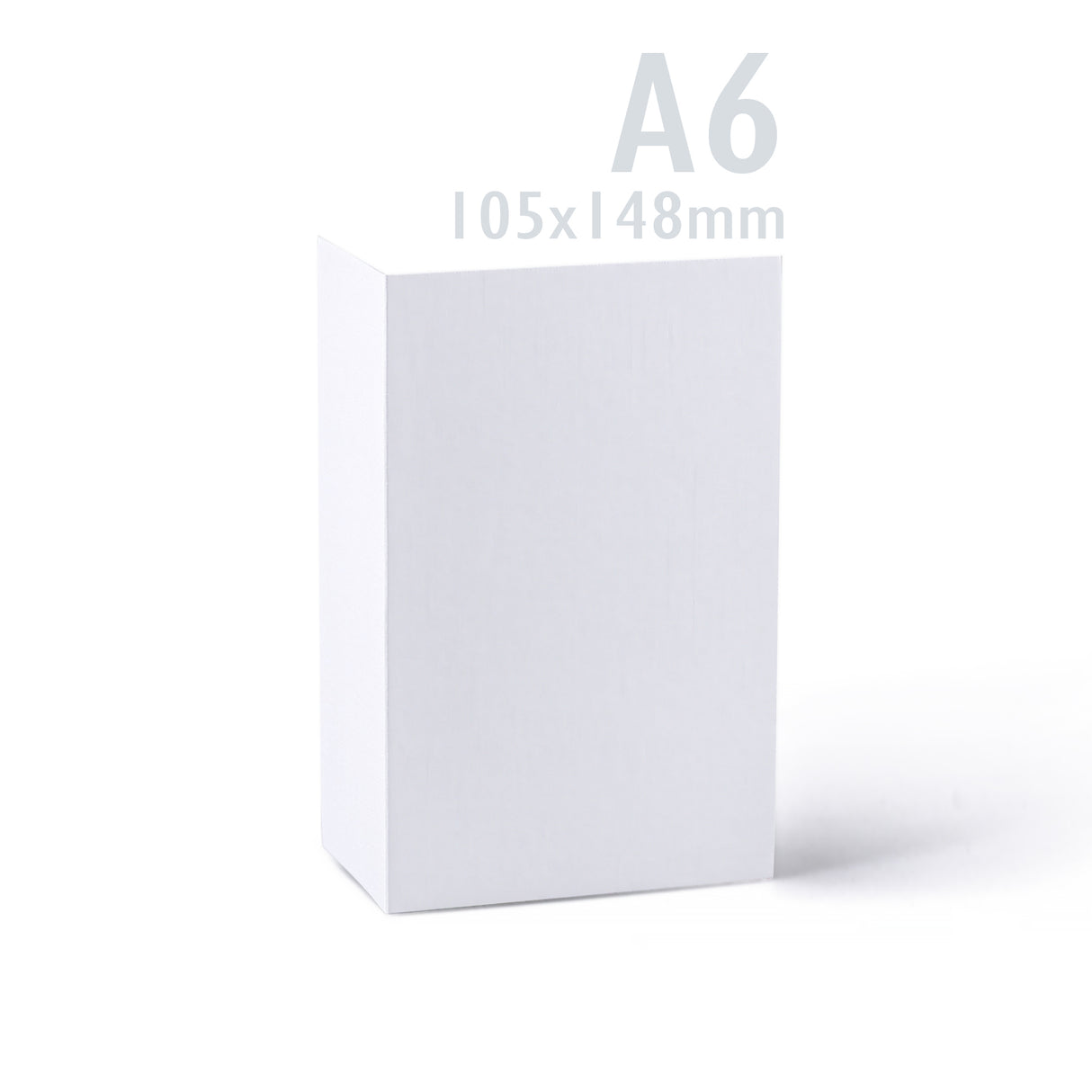 Sima fehér kártyák 250 g/m² és borítékok 100 g/m² – csomag