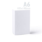 Sima fehér kártyák 250 g/m² és borítékok 100 g/m² – csomag