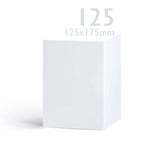 Sima fehér kártyák 250 g/m² és borítékok 100 g/m² – csomag