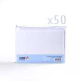 Sima fehér kártyák 250 g/m² és borítékok 100 g/m² – csomag