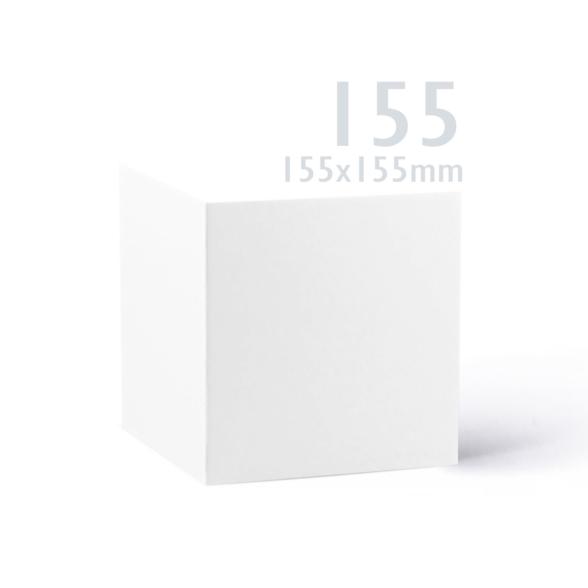 Sima fehér kártyák 250 g/m² és borítékok 100 g/m² – csomag