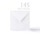 Sima fehér kártyák 250 g/m² és borítékok 100 g/m² – csomag