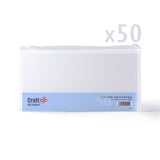 Sima fehér kártyák 250 g/m² és borítékok 100 g/m² – csomag