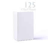 Fehér, hullámos szélű kártyák és borítékok – csomag