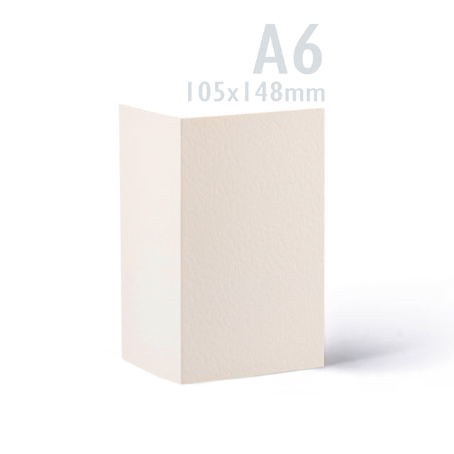 Hammered Cards & Envelopes Pack Ivory 165 x 230 x 30 mm