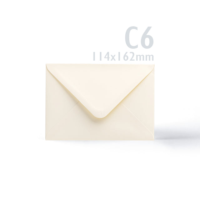 Linen Cards & Envelopes Packs Ivory 165 x 230 x 30 mm