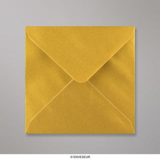 Arany metálfényű boríték 130x130 mm