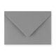 Dark Grey Gummed V-Flap Greeting Card Envelope (125 x 175mm)